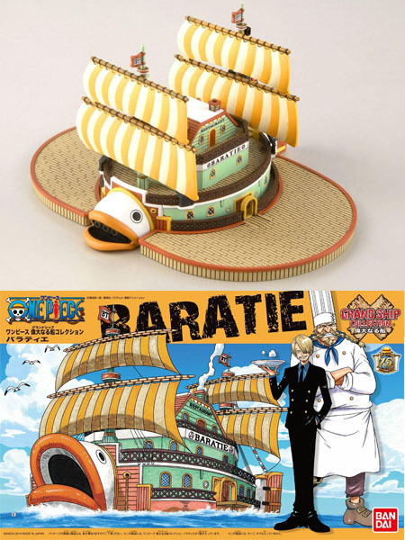 Bandai One Piece Grand Ship Collection Baratie Model Kit